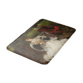 Fair is my Love (door Edwin Austin Abbey) Badmat (Gekanteld)