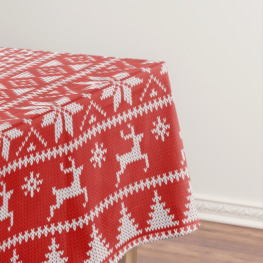 Fair Isle Christmas Tafelkleed (Voorbeeld)
