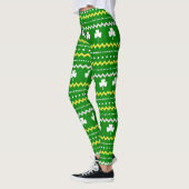 Fair Isle Clover St. Patrick's Day Leggings (Links)