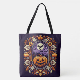 Fair Isle/Colorwork Halloween/herfst Tote Bag
