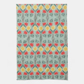Fair isle fairle florretro hipster patroon theedoek (Verticaal)
