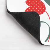 Fair isle floral patroonfolkletter muismat (Hoek)