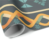 Fair Isle Kerstmis 2 Cadeaupapier (Rol Hoek)