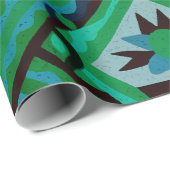 Fair Isle Kerstmis 3 Cadeaupapier (Rol Hoek)