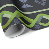 Fair Isle Kerstmis 5 Cadeaupapier (Rol Hoek)