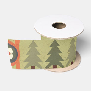 Fair Isle Kerstmis 6 Satijnen Lint