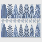 Fair Isle Kerstmis 7 Cadeaupapier (Vlak)