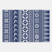 Fair Isle Knit Sweater Inpakpapier Vel (Voorkant 3)