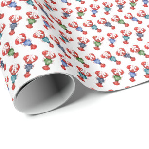 Fair Isle-kreeften Cadeaupapier