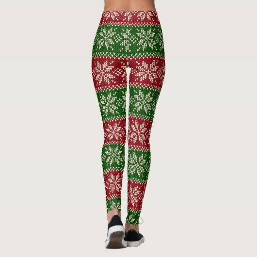 Fair Isle Leggings (Achterkant)