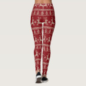 Fair Isle Leggings (Achterkant)