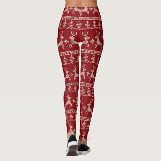 Fair Isle Leggings (Achterkant)