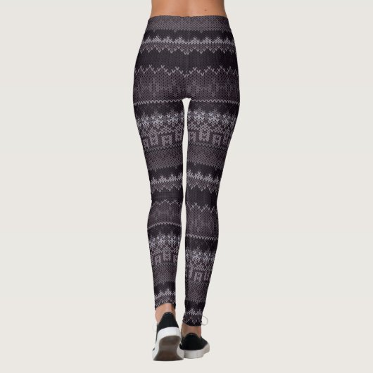 Fair Isle Leggings (Achterkant)
