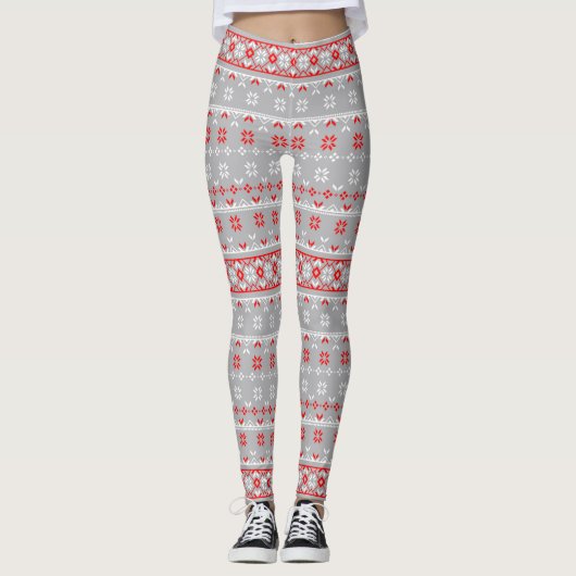 Fair Isle Leggings (Voorkant)