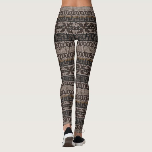 Fair Isle Leggings (Achterkant)