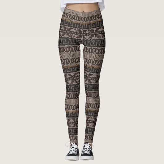 Fair Isle Leggings (Voorkant)