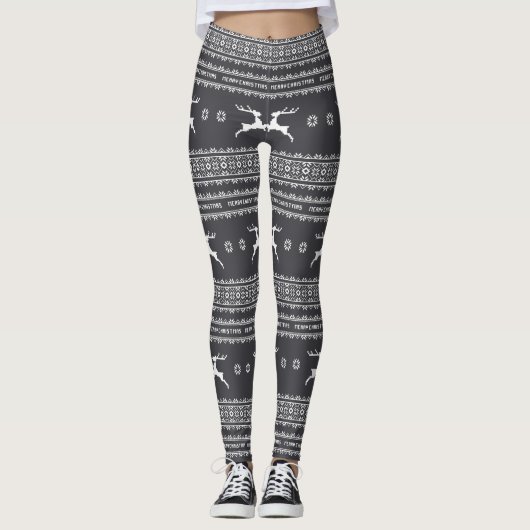 Fair Isle Leggings (Voorkant)