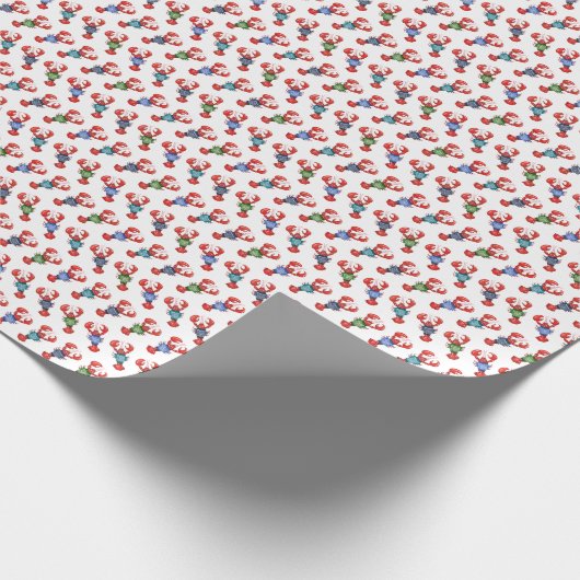 Fair Isle Lobsters Cadeaupapier (Hoek)