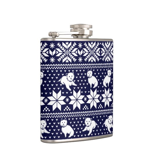 Fair Isle Westies Flask Heupfles (Rechts)