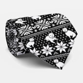 Fair Isle Westies Stropdas (Opgerold)