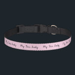 Fair Lady Bridal Luncheon Pet Dog Collar Huisdier Halsbandje<br><div class="desc">Je vriend zal zich geweldig voelen met een Fair Lady-hondkraag. Een andere manier om plezier te hebben op je feestje.  Zoek andere leuke ideeën die allemaal deel uitmaken van het collectie van My Fair Lady.</div>