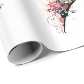 Fair Lady Vrijgezellenfeest Celebration Party Cadeaupapier (Rol Hoek)