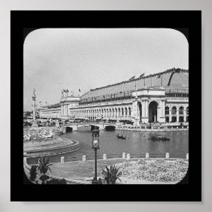 Fair Liberal Arts Building van de poster-wereld Poster