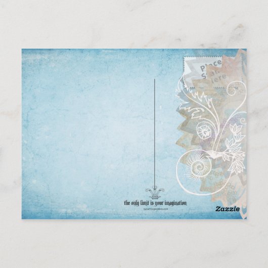 Fair Maiden Briefkaart (Achterkant)