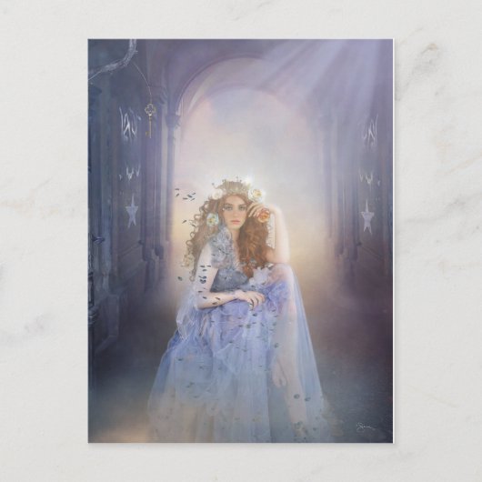 Fair Maiden Briefkaart (Voorkant)