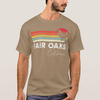 Fair Oaks California Retro Chicken Lover Souvenir T-shirt