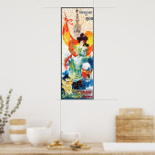 Fair Poster Adverteren oude Parijse werelden (Keuken)