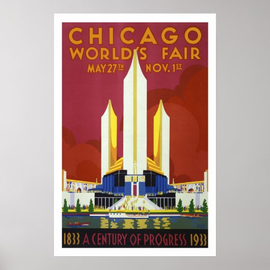 Fair Poster van Chicago World (Voorkant)