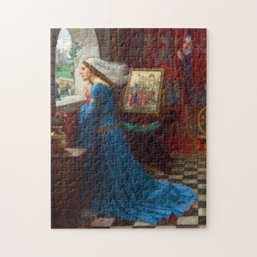 Fair Rosamund 1916 door John William Waterhouse Legpuzzel (Verticaal)