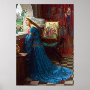 Fair Rosamund 1916 door John William Waterhouse Poster