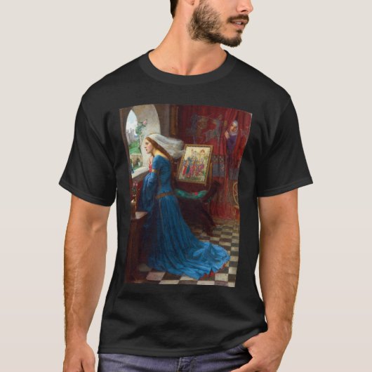 Fair Rosamund 1916 door John William Waterhouse T-shirt (Voorkant)