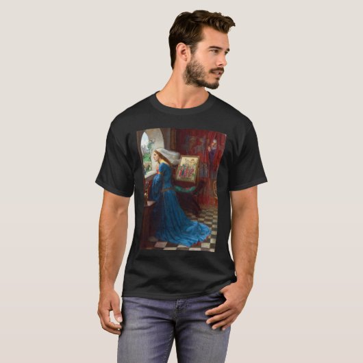 Fair Rosamund 1916 door John William Waterhouse T-shirt (Voorkant volledig)