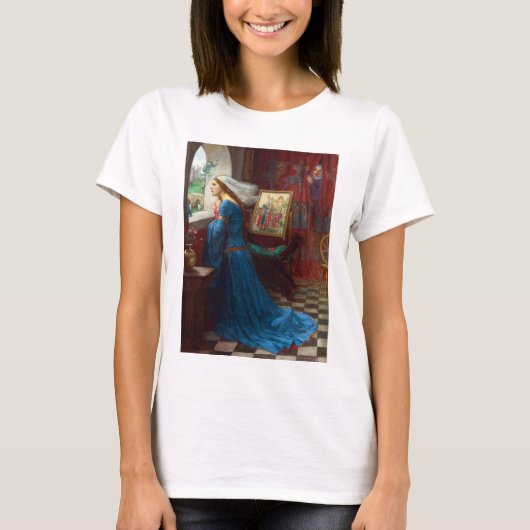 Fair Rosamund 1916 door John William Waterhouse T-shirt (Voorkant)