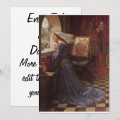 Fair Rosamund beeldende kunst Kaart (Voorkant / Achterkant)