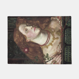 Fair Rosamund (Elegant & Beauful Redhead Woman) Deurmat