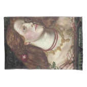 Fair Rosamund (Elegant & Beauful Redhead Woman) Kussensloop (Voorkant-Links)