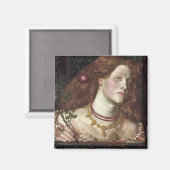 Fair Rosamund (Elegant & Beauful Redhead Woman) Magneet (Voorkant / Achterkant)