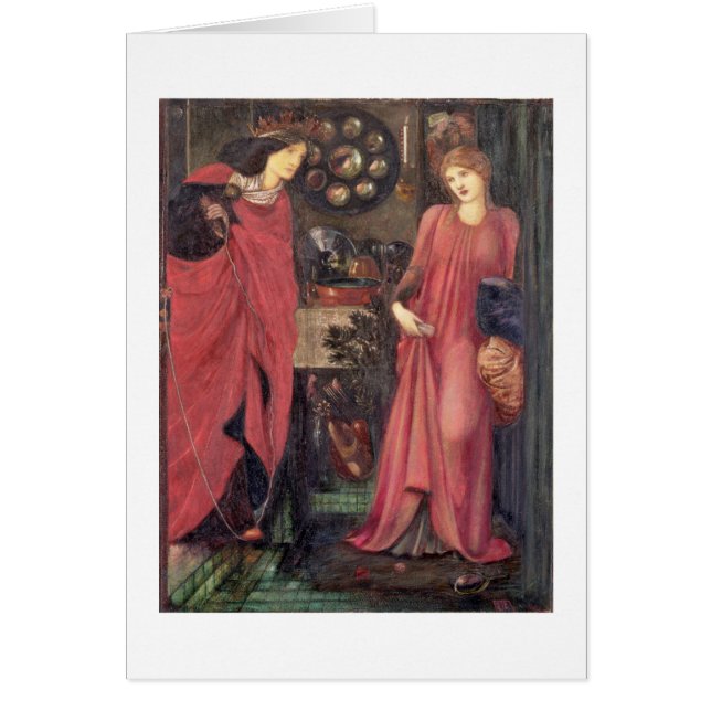 Fair Rosamund en Queen Eleanor (gemengde media op  (Voorkant)