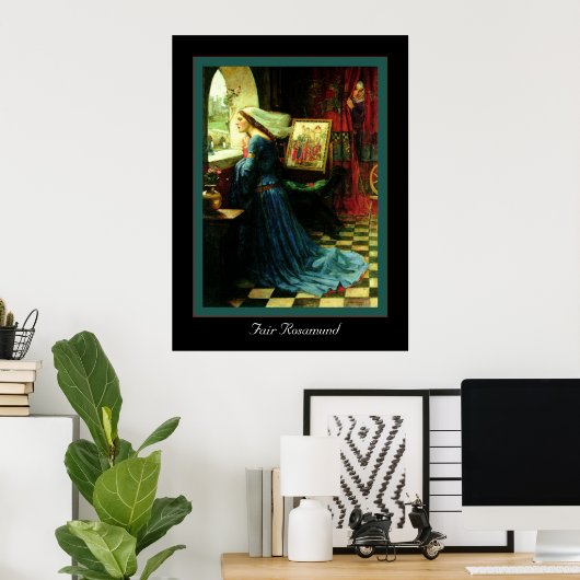 Fair Rosamund Poster (Thuiskantoor)