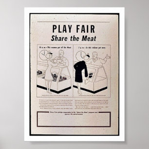 Fair spelen poster