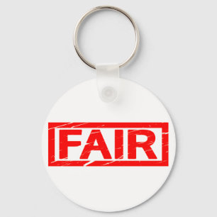 Fair Stempel Sleutelhanger