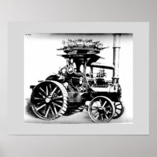 Fair Traction Engine Poster