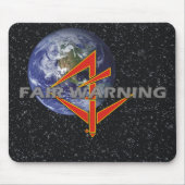 Fair Warning Mousepad Muismat (Voorkant)