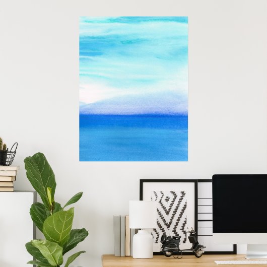 'Fair Weather' Poster (Thuiskantoor)