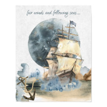 Fair Winds and After Zeeen Nautical Ship