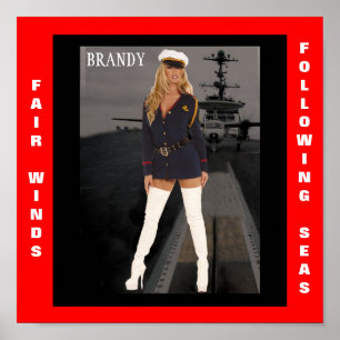 FAIR WINDS EN VOLGEND ZEEEN POSTER